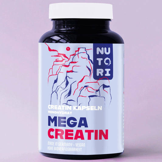 A realistic close‑up of crystalline creatine monohydrate powder spilling onto a wooden surface, bright natural lighting,