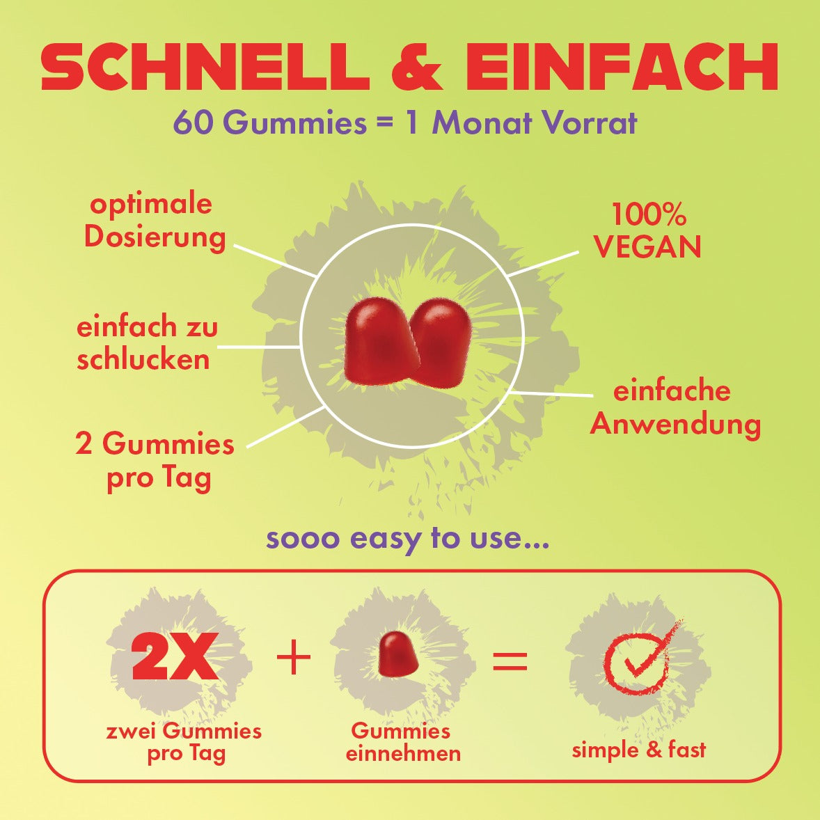 Set "WUNDER" mit Kollagenpulver & Apfelessig-Gummies