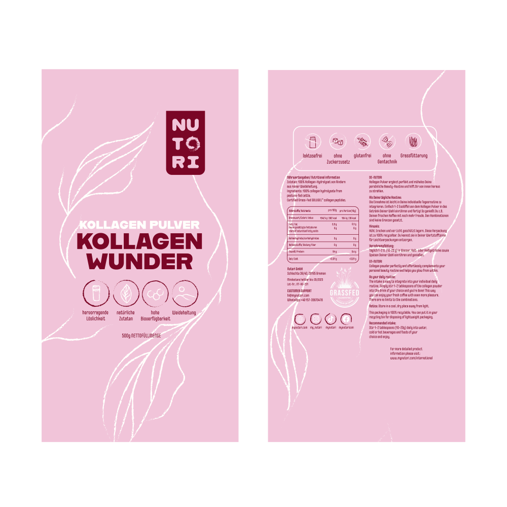 KOLLAGEN WUNDER (Typ 1 & 3) (300g)