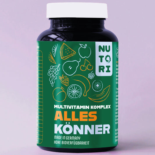 Multivitamin Komplex Kapseln | Gesundheitsergänzung | Nutori